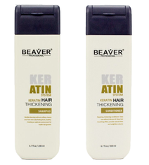 Beaver keratin shampoo + conditioner (200 ml)